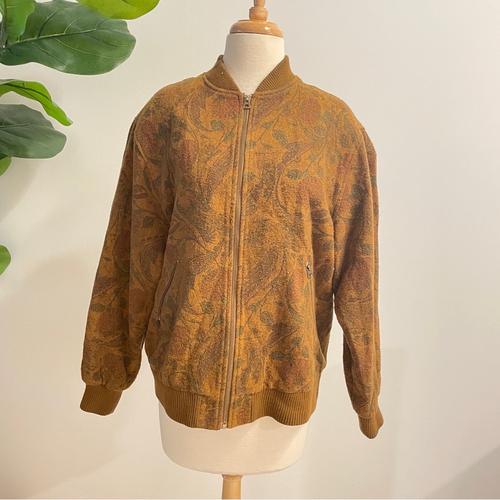 RTW Spiegel | Vintage Paisley Bomber Jacket